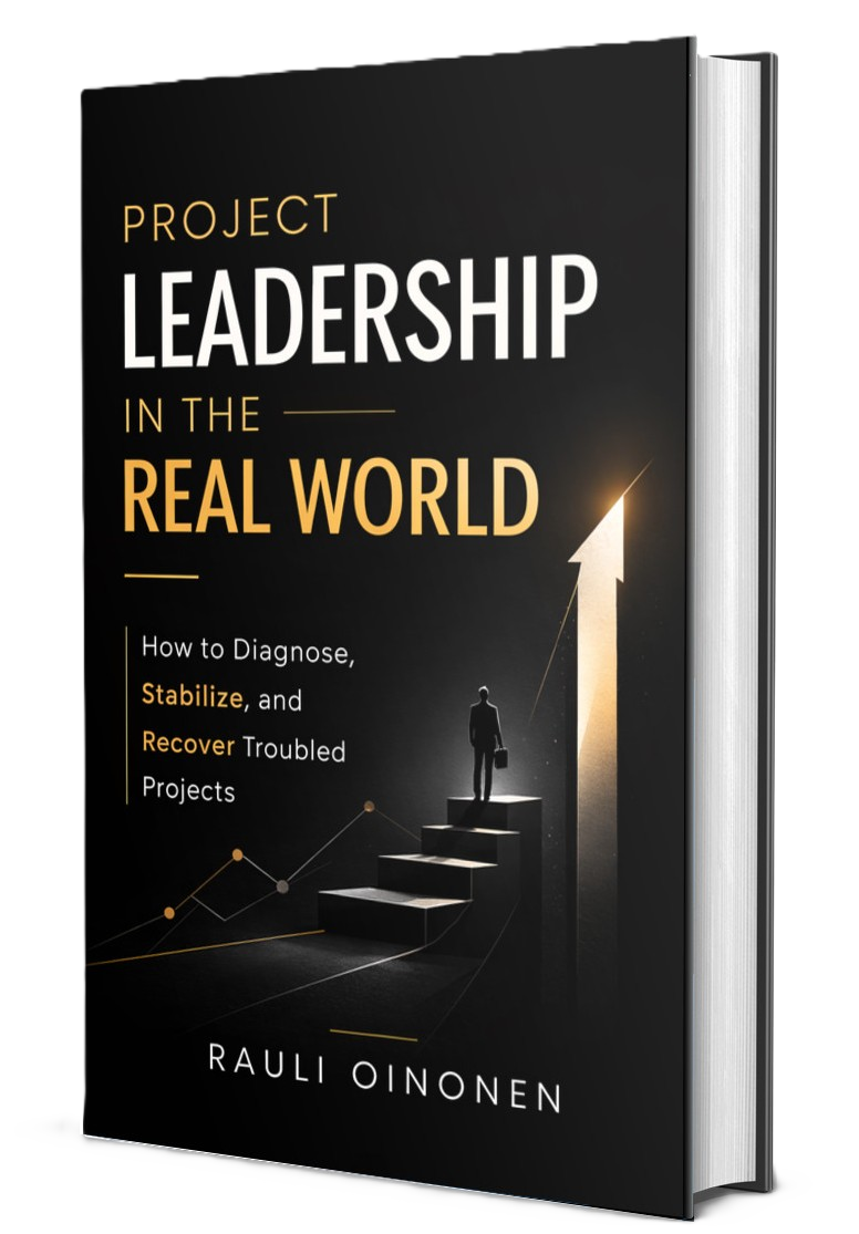 Project Leadership in the Real World by Rauli Oinonen — book cover